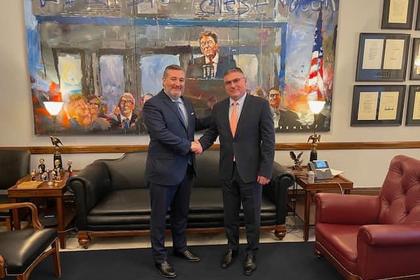 Ambassador Panayotov met with Senator Ted Cruz